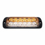 12 High Power LED Ser Thin Warning Light - Amber LED & White LED (Bulk)