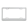 Classic 4-Hole Chrome Plated Steel License Plate Frame-Grand General-60050