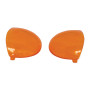 Amber Round Door Reading Light Lens For Kenworth W&T (Driver Side)-Grand General-67880
