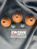 1989 GI Joe Crusader Set of Five Boosters Rocket Nozzle Parts Piece 87876