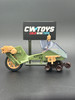 1986 GI Joe LCV Recon Sled Complete Unused Stickers Blueprints 