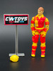 1984 GI Joe Blowtorch With Helmet Pork Chop Sandwiches 60033
