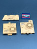 1985 GI Joe Mauler Both Engine Covers and Right Storage Hatch Cover Parts Pieces 10004