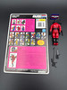 1992 GI Joe Ninja Force Red Slice Complete Uncut Cardback Filecard 62151