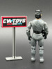 1993 GI Joe Street Fighter 2 Dragon Fortress Ryu Gray 62115