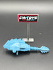 1987 He Man and the Masters of the Universe Tyranisaurus Rex Blue Gun Unbroken Part Piece 63075