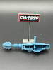 1987 He Man and the Masters of the Universe Tyranisaurus Rex Blue Gun Unbroken Part Piece 63075