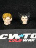 1994 ToyBiz X-Men Morph Heads Wolverine Cyclops and Morph 33712