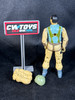 1983 GI Joe Airborne No Rifle Duke Backpack 37042