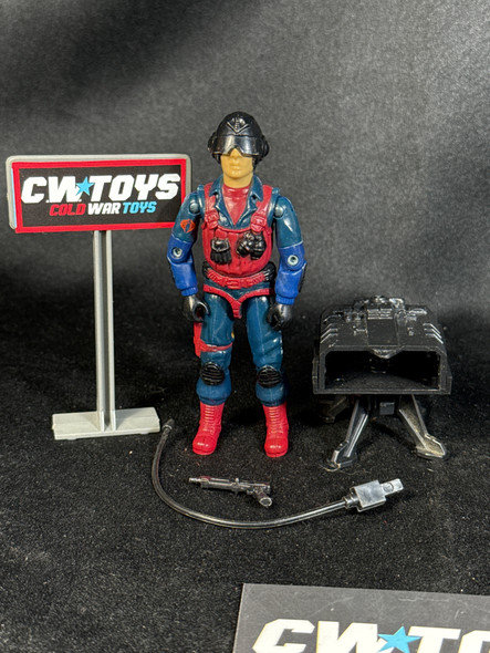 1984 GI Joe Scrap Iron Complete Minus 2 MIssiles 37033