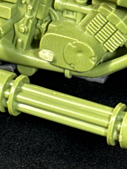 1982 GI Joe RAM Motorcycle With Kickstand Broken Peg 38027