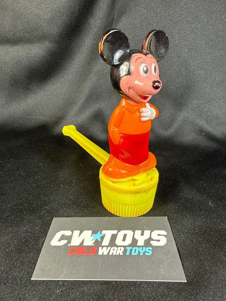 1960s Disney Mickey Mouse Bubble Pipe Blower Toy