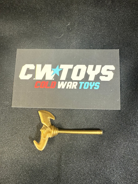 1987 Hasbro Visionaries Darkstorm Accessory Ax Part Piece 38091