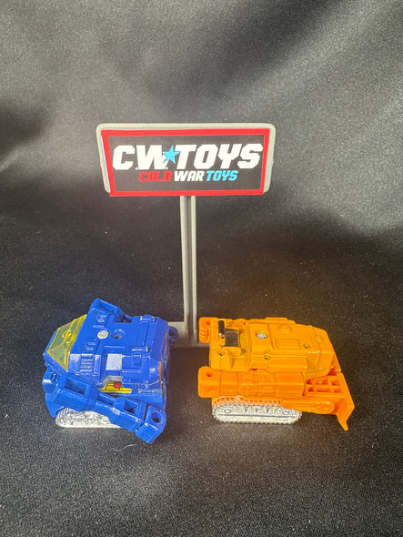 GoBots Dozer and Tank Lot 