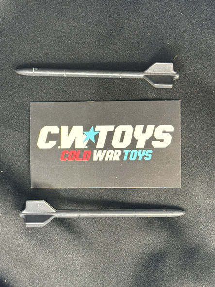 1983 GI Joe Sky Hawk Pair of Missiles 48021