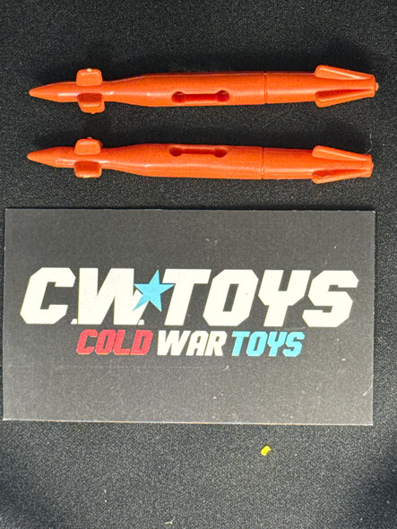 1986 GI Joe Devilfish Pair of Torpedos 48014