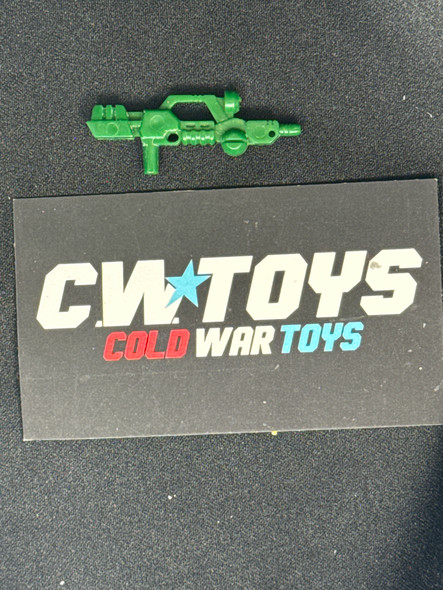 1985 Transformers G1 Deluxe Insecticon Barrage Green Gun Rifle Only 40031