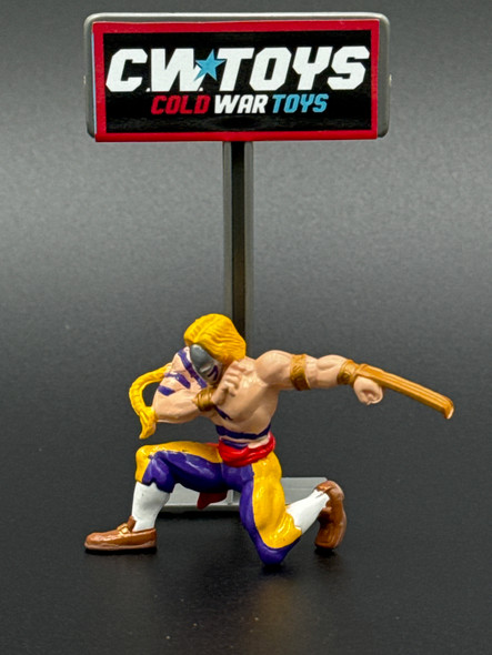 Bandai 1994 Street Fighter 2 Chara Full World Mini PVC Japan Import Vega 51012