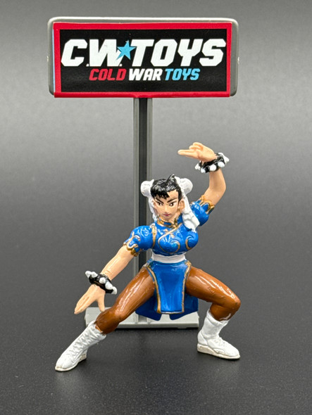 Bandai 1994 Street Fighter 2 Chara Full World Mini PVC Japan Import Chun Li 51023