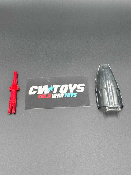 1987 Kenner Mask Meteor Missile and Canopy Lot 51016
