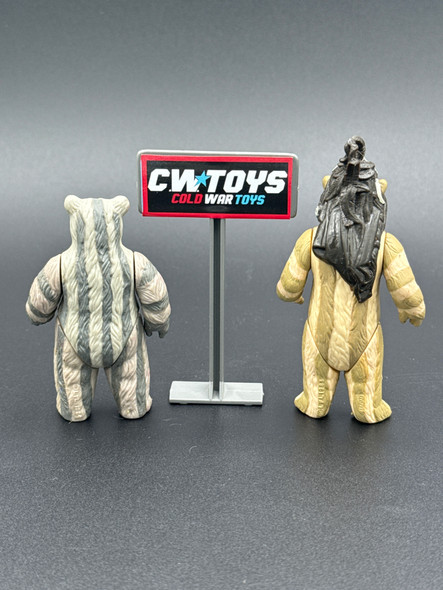 1983 Star Wars Ewok Lot of Logray and Teebo 60069