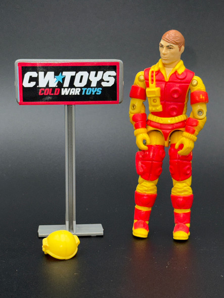 1984 GI Joe Blowtorch With Helmet Pork Chop Sandwiches 60033