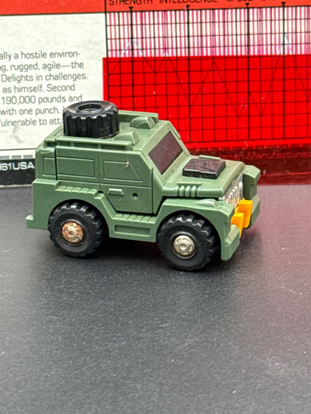 1984 G1 Transformers Brawn and Spec Sheet 61006