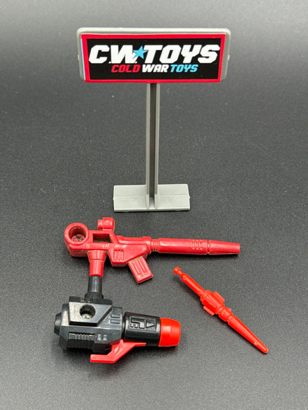 1985 G1 Transformers Perceptor Gun Launcher Missile Lot 61013