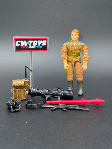 1991 GI Joe Red Star V1 October Guard No Knife or Hat 62035