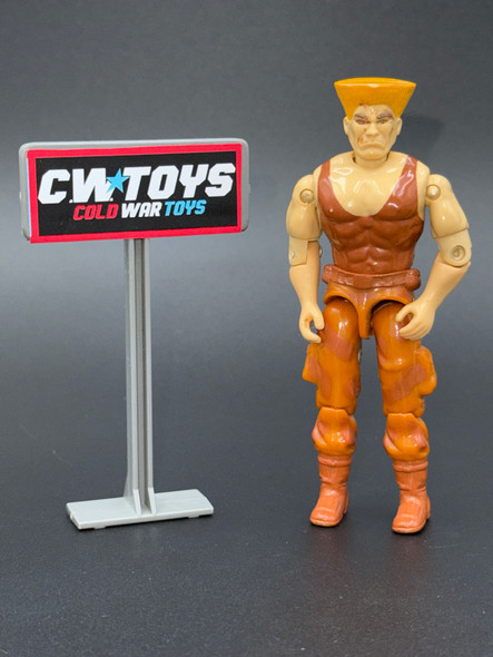 1993 GI Joe Street Fighter 2 Sonic Boom Tank Driver Guile Knees Loose62093