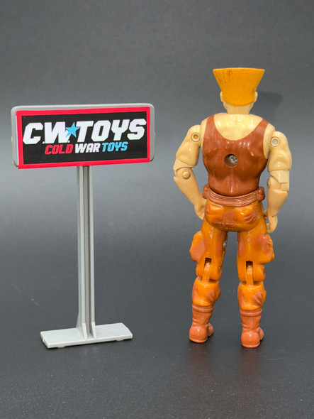 1993 GI Joe Street Fighter 2 Sonic Boom Tank Driver Guile Knees Loose62093