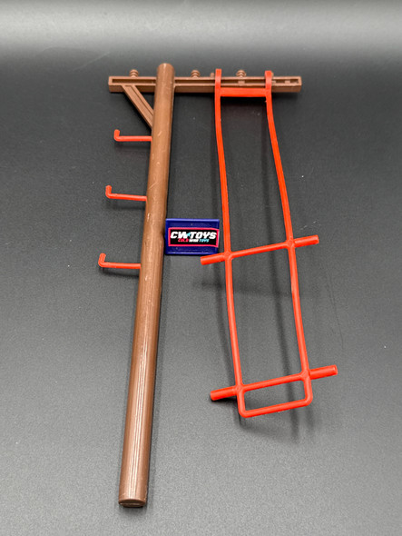 1989 Teenage Mutant Ninja Turtles Sewer Lair Telephone Pole With Swing   Unbroken