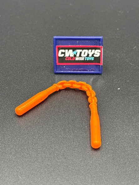 1991 Teenage Mutant Ninja Turtles Make My Day Leo Nunchucks Accessory Part Piece 63123