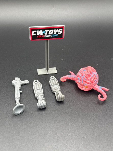 1989 Teenage Mutant Ninja Turtles Krang Brain Arms Gun Parts Pieces Lot 63117