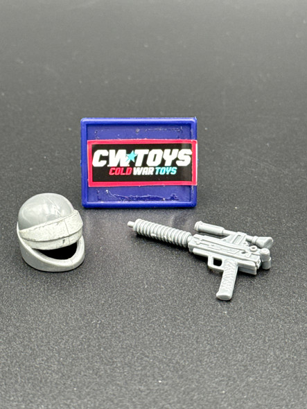 1990 GI Joe Updraft Accessories Gun and Helmet Lot 63157