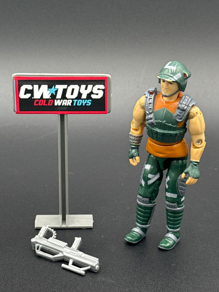 1987 GI Joe Battle Force 2000 Dodger No Mic Broken Gun 48005