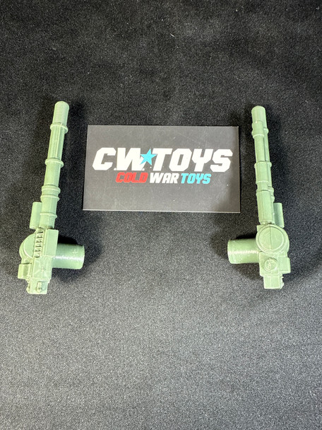 1985 GI Joe Bridge Layer Set of Guns Parts 38043