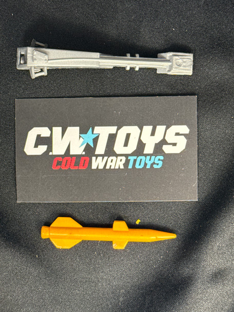1987 GI Joe Persuader Small Laser Cannon and Missile 48025