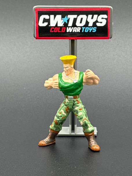 Bandai 1994 Street Fighter 2 Chara Full World Mini PVC Japan Import Guille 51013