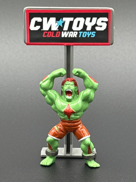 Bandai 1994 Street Fighter 2 Chara Full World Mini PVC Japan Import Blanka 51014