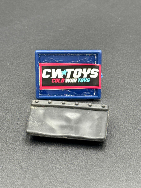 1985 GI Joe Mauler Mud Flap Part Piece Original 10016