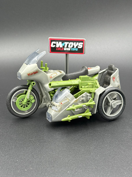 1985 GI Joe Mirage Motorcycle Near Complete Broke Sidecar Connector