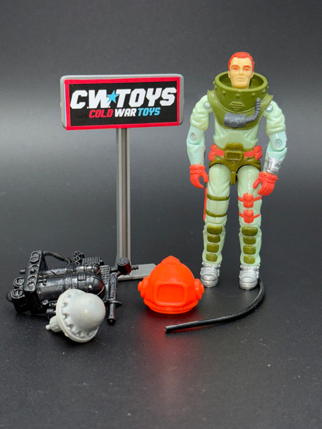 1989 GI Joe Deep Six V2 Near Complete No Gun 62127