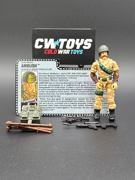 1990 GI Joe Ambush Near Complete 62137