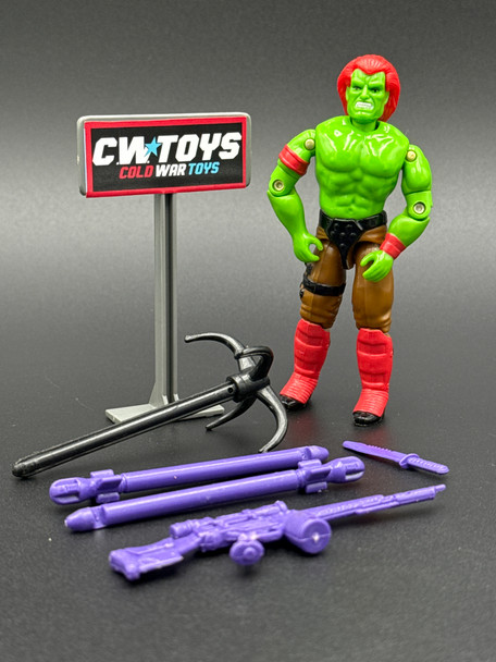 1993 GI Joe Street Fighter 2 Blanka Green V1 62209