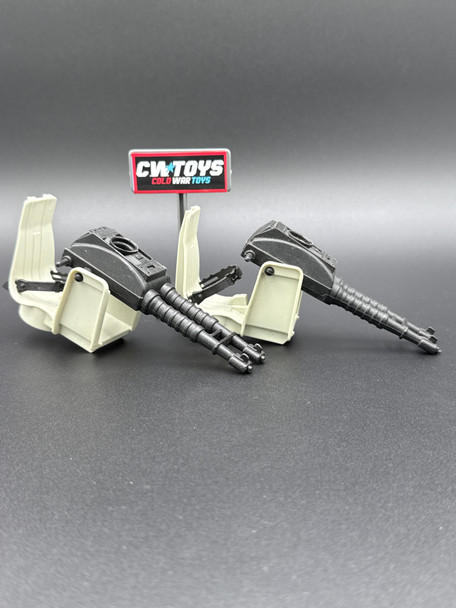 1988 GI Joe Rolling Thunder Lot of 2 Chairs Guns Seatbelts 62287