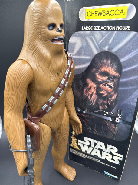 1978 Kenner Star Wars 12 Inch Chewbacca With Box Near Complete