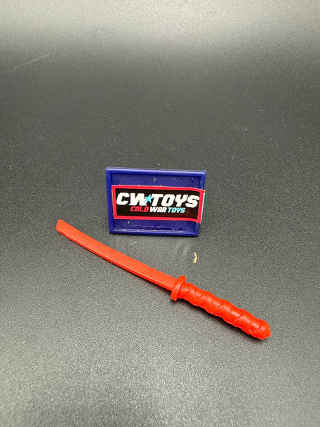 1991 Teenage Mutant Ninja Turtles Chrome Dome Sword Accessory 63124