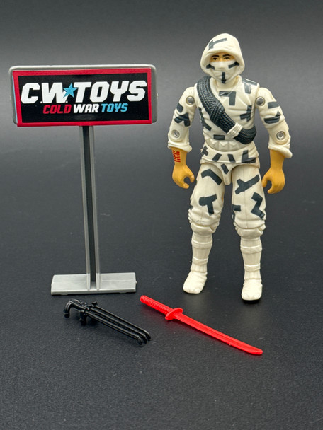 1988 GI Joe Storm Shadow V2 With Claw & Sword 48007