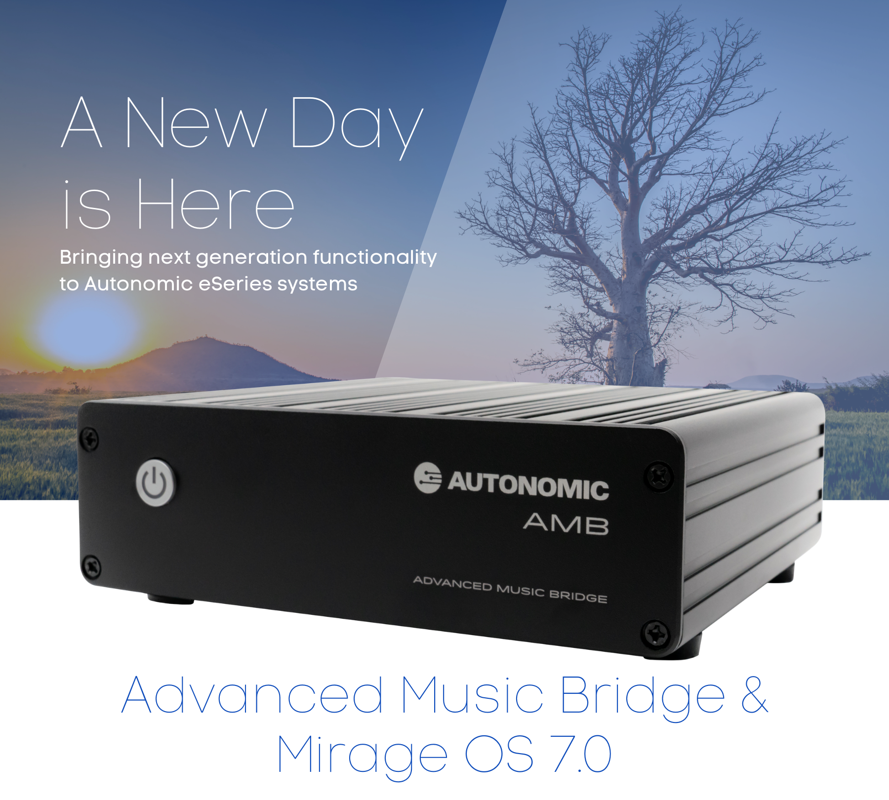 Autonomic Mirage OS 7.0 Delivers Apple Music, Josh.ai, Calm Radio -  Autonomic